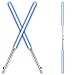 Saberforms 2 Pack Lightsabers 2 in 1 Dueling Light Saber with 12 RGB Colors 16 Sound Fonts and Motion Control Force FX Lightsaber with Retro Weathered Handle and Replaceable Blade for Adults Kids - Image 2