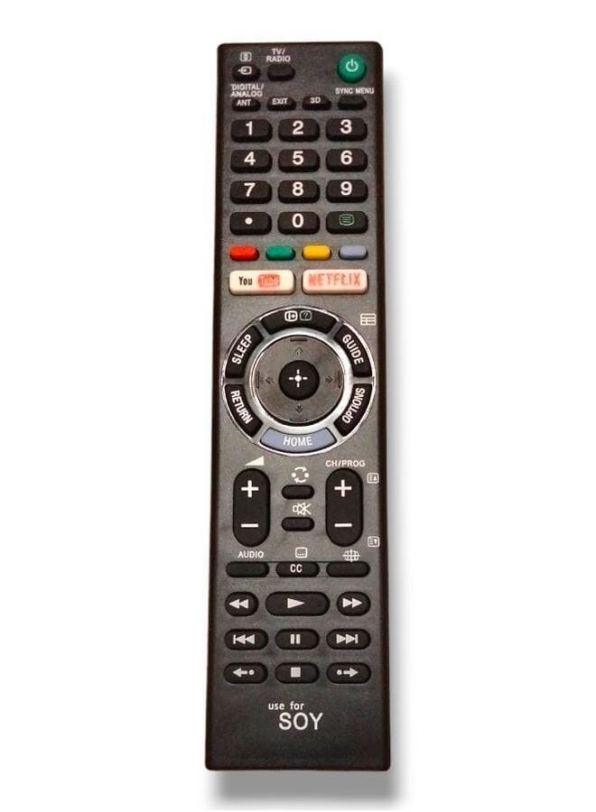 Zaboon Sony Smart Tv Remote Replacement Remote Control For Sony Smart Tv Lcd Led With Youtube Netflix Smart Key Buttons