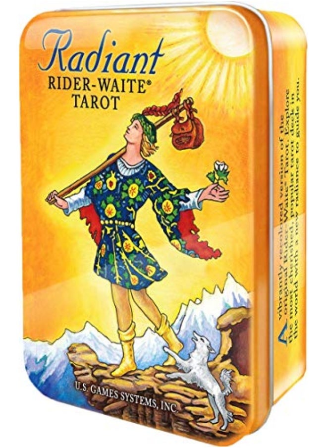 Radiant Riderwaite Tarot In A Tin By Smith, Pamela Colman Paperback 