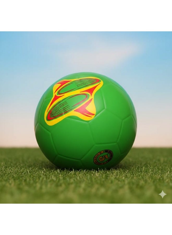 Ghana Football Size 5 Official Soccer Ball – Durable Material – Multi-Design & Colors - Image 1