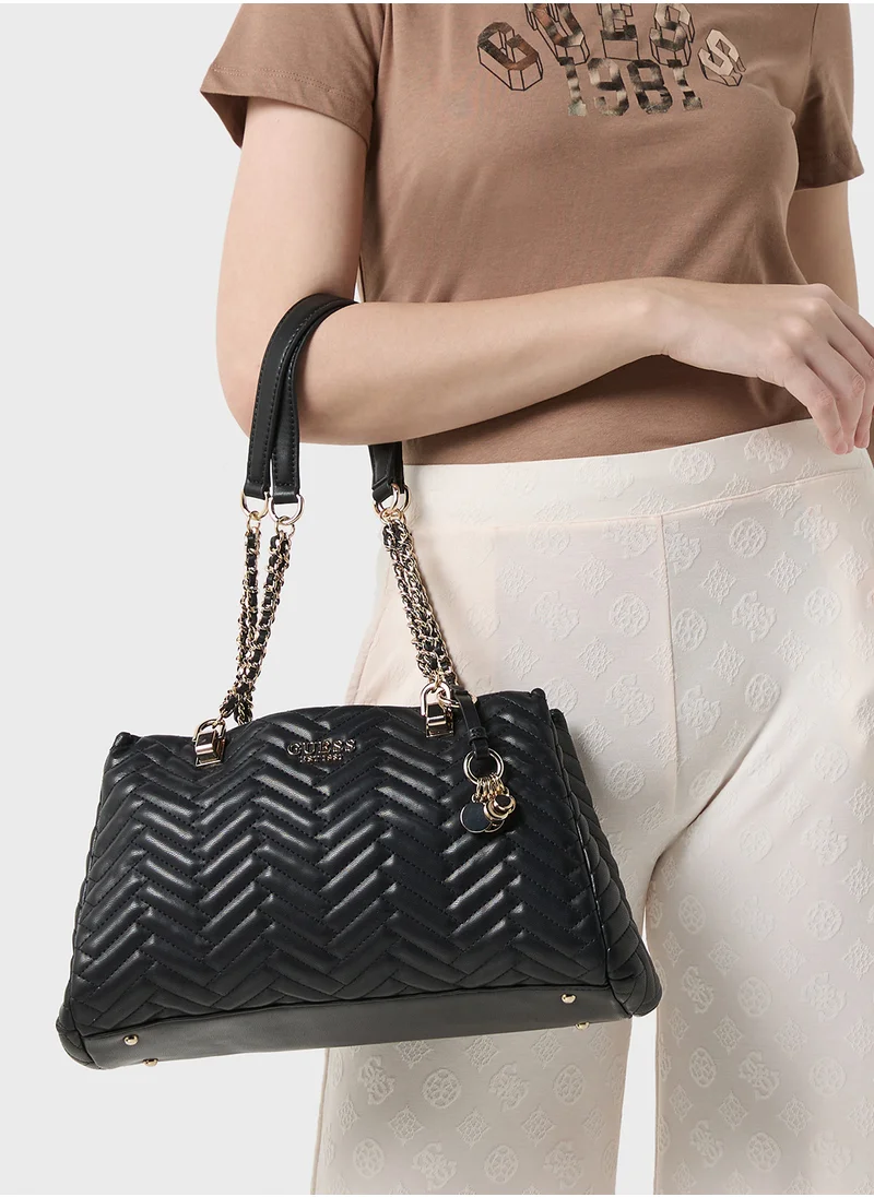 GUESS Anning Shoulder Satchel