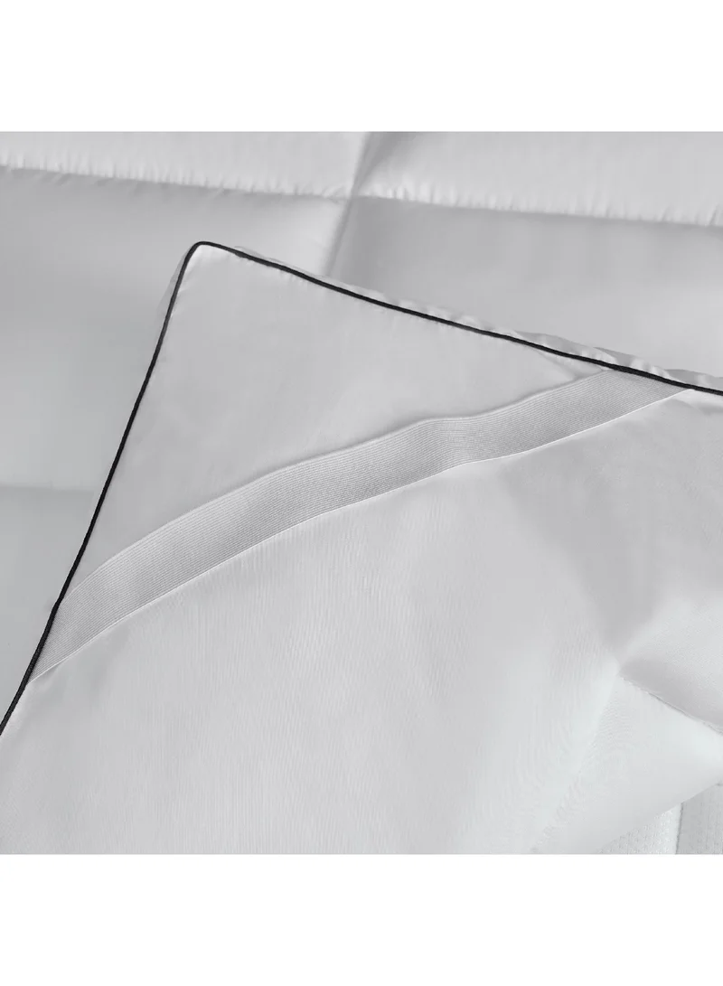 هوم بوكس غطاء سرير فاخر من الساتان الأولمبي مقاس كوين 200 × 8 × 160 سم