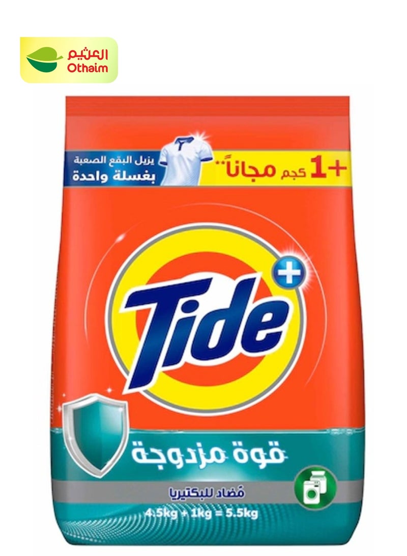 Tide Automatic Antibacterial Powder Detergent, 4.5 +1 kg