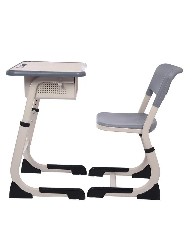 DubaiGallery School Furniture Classroom Student Desk and Chair Manufacturer Single Metal Comfortable Steel MDF Modern School Sets - Image 3