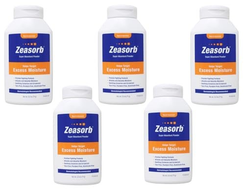 Zeasorb Super Absorbent Powder 2.50oz (Pack of 5) - Image 1