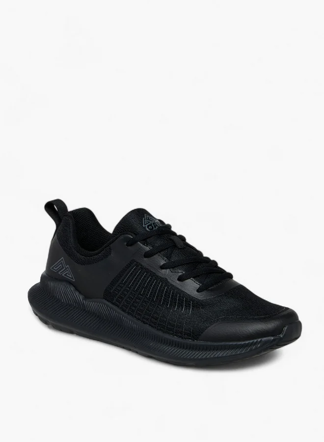 Oaklan by Shoexpress Panelled Lace-Up Sports Shoes