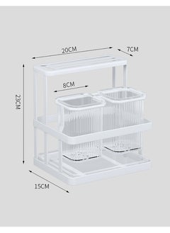 HomeGenic Cutlery Holder, Metal Flatware Organizer, Spoon Knives Fork holder, Utensils Organizer, Kitchen Organizer for Countertop, Self-Adhesive Wall-Mounted Cutlery Organizer.  - Image 5