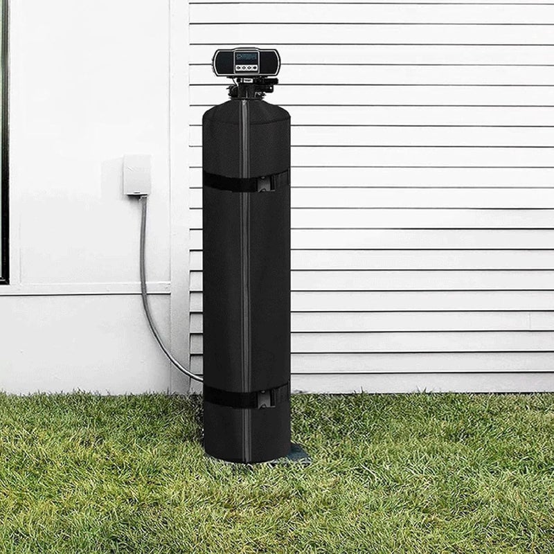 Water Softener Cover, 600D Oxford Fabric All Weather Protection Outdoor Softener Filter Brine Tank Cover for Outside Units (9 * 48in) - Image 5