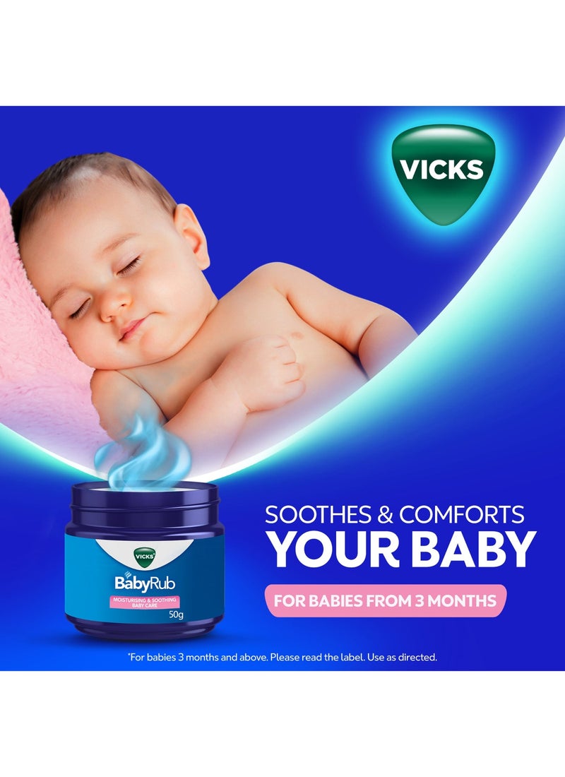 general Vicks Original Germany Made - Baby Rub Balm - Soothing Ointment - 50g - Image 3
