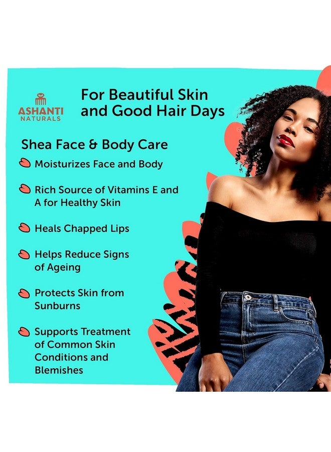 Ashanti Naturals White Solid Raw Shea Butter | Unrefined African Shea Butter | Moisturizer for Dry Skin, Face & Hair | Easy Application - 8 oz - Image 4