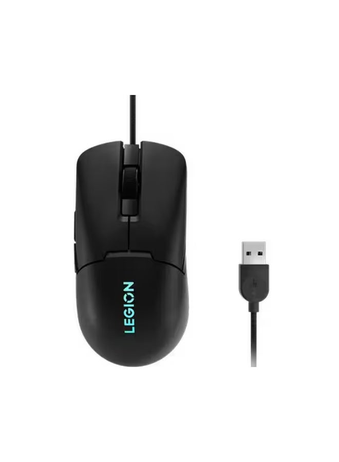 لينوفو Legion KM310 RGB Gaming Combo 2-in-1 Keyboard 5-zone RGB illumination, Up to 20 million clicks, 3-zone layout, Mouse Up to 8000 DPI, 57g ultralight weight- English Black - Image 3