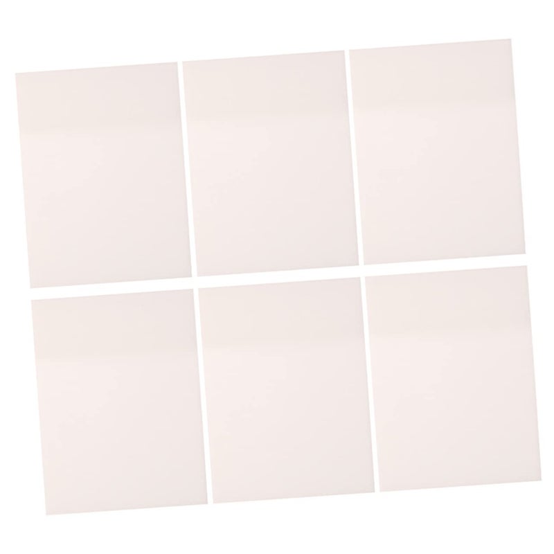 6Pcs Self Adhesive Memo Pads Note Reminder Stickers 7 6X5X0 1CM For School Home Office - Image 2