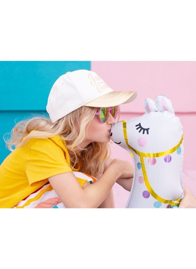 PartyDeco Foil balloon Llama, 39x61cm, mix - Image 3