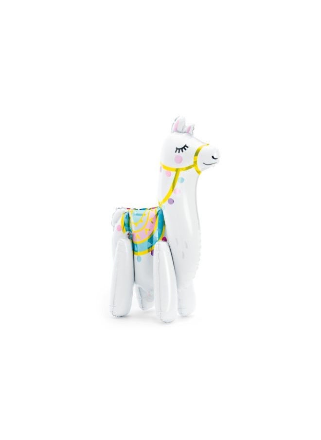 PartyDeco Foil balloon Llama, 39x61cm, mix - Image 1