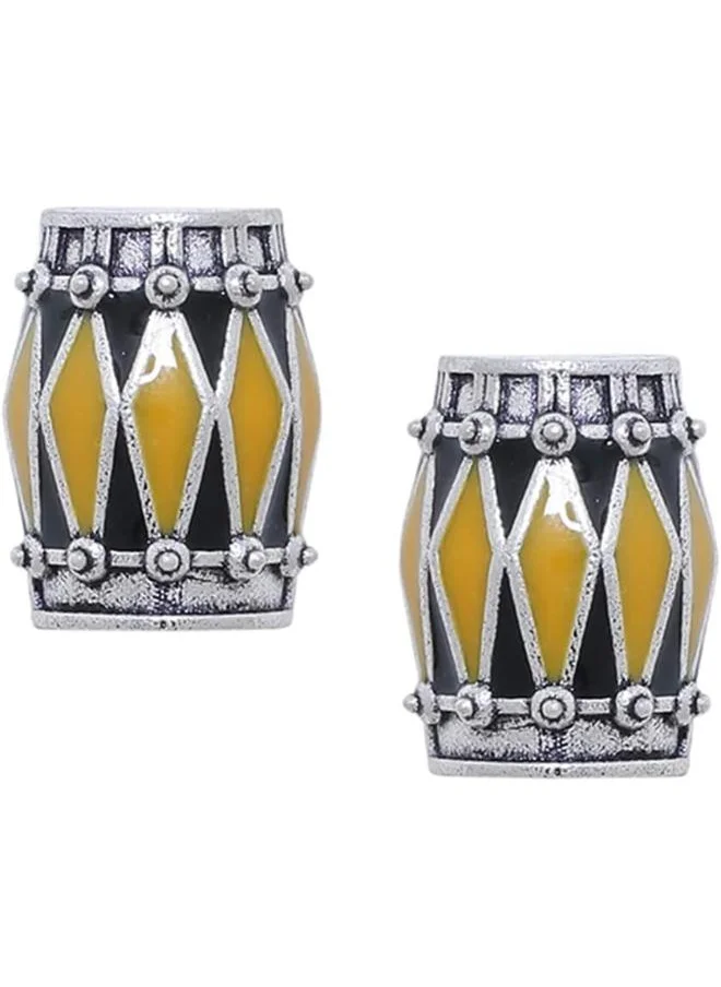 فويلا Taal Mridang Dholki Stud Earrings