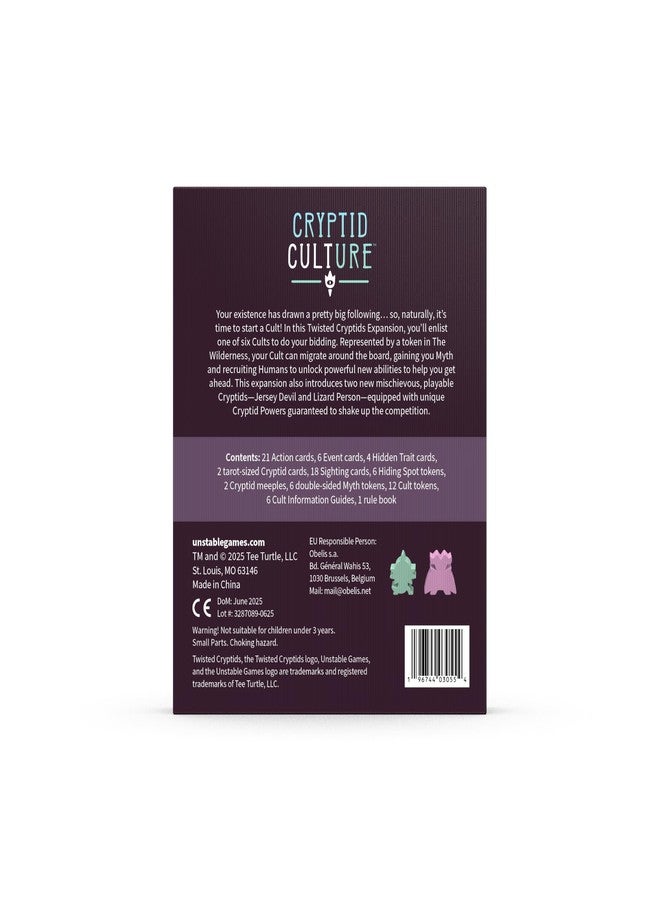Unstable Games Twisted Cryptids Cryptid Culture Expansion Pack - Strategy Game from The Creators of Here to Slay and Unstable Unicorns - Image 3