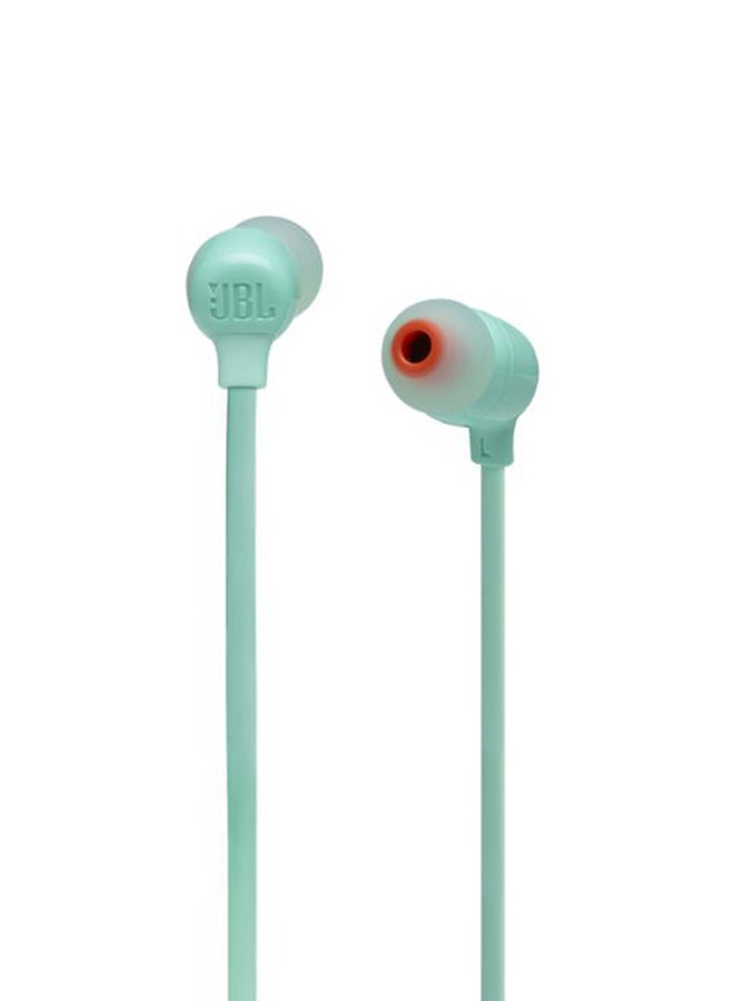 JBL Tune 125Bt Wireless In-Ear Headphones, Pure Bass Sound, Lossless 5.0 Bluetooth, 16H Battery, Magnetic Cable, Multi-Point Connection, Voice Assistant, 3-Button Remote With Mic Teal - Image 2