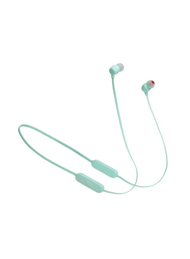 JBL Tune 125Bt Wireless In-Ear Headphones, Pure Bass Sound, Lossless 5.0 Bluetooth, 16H Battery, Magnetic Cable, Multi-Point Connection, Voice Assistant, 3-Button Remote With Mic Teal - Image 1