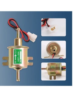 Y&D Universal 12V Heavy Duty Electric Fuel Pump Metal Solid Petrol For Motorcycle Carburetor ATV Trucks Boats Gasoline or Diesel Engine  - Image 5
