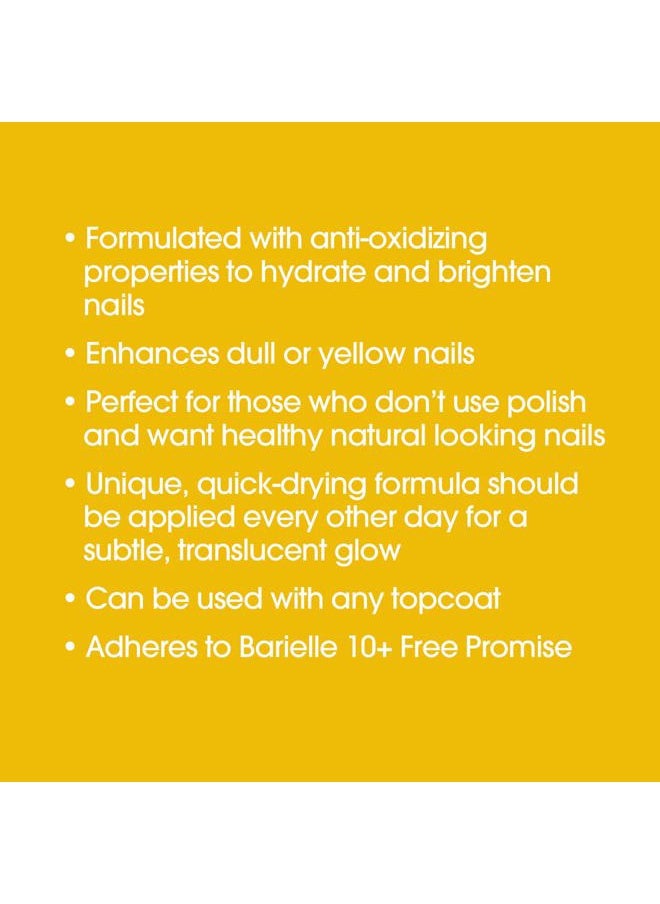 BARIELLE Barielle Nail Brightener, 0.50-Ounces Glass Bottle  - Image 4