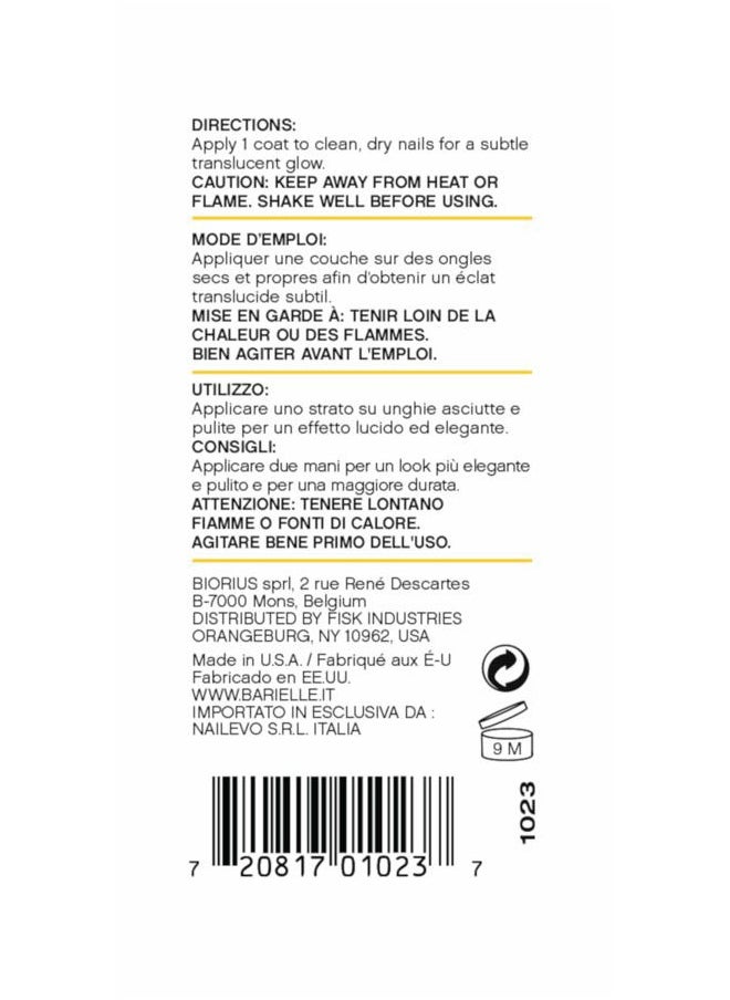 BARIELLE Barielle Nail Brightener, 0.50-Ounces Glass Bottle  - Image 2