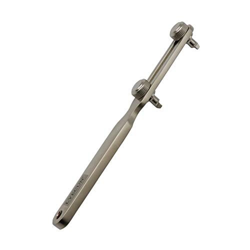 LYECUN Watch Back Remover Tool, Adjustable Watch Wrench for Threaded Back Covers - Image 1