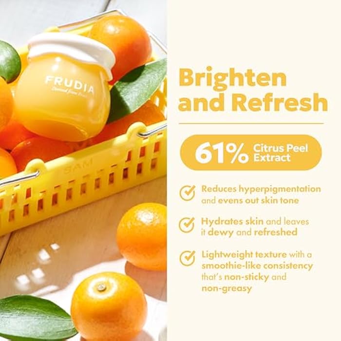 FRUDIA WELCOS Citrus Brightening Face Cream w/Mandarin Peel Extract, 1.94 fl oz - Image 2