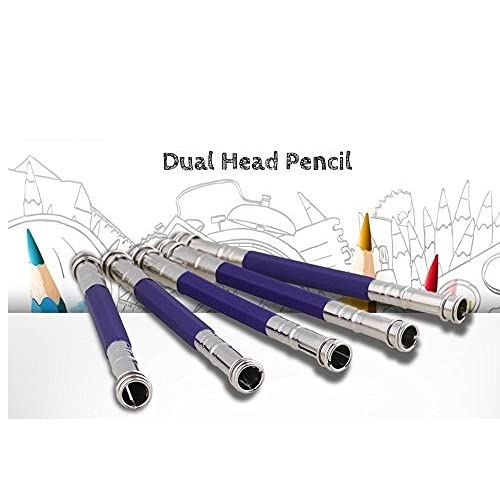 deziine 3PCS Fx Adjustable Pencil Extender Holder School Office Sketch Art Writing Tools Delicate Dual Head For Kids Writing Gift Pencil Grip  - Image 3