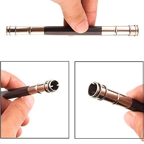 deziine 3PCS Fx Adjustable Pencil Extender Holder School Office Sketch Art Writing Tools Delicate Dual Head For Kids Writing Gift Pencil Grip  - Image 5