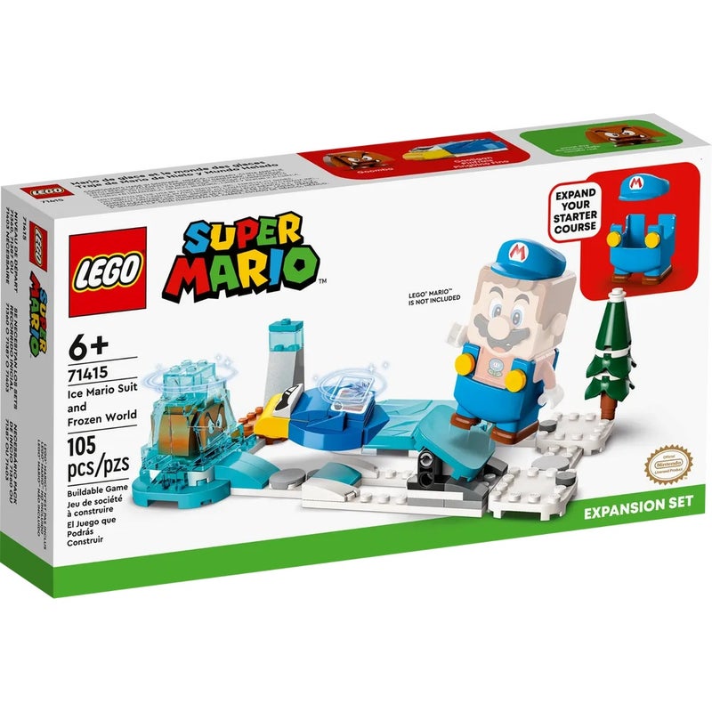 LEGO - Ice Mario Suit and Frozen World Expansion Set 105 Pieces - 71415 - Image 1