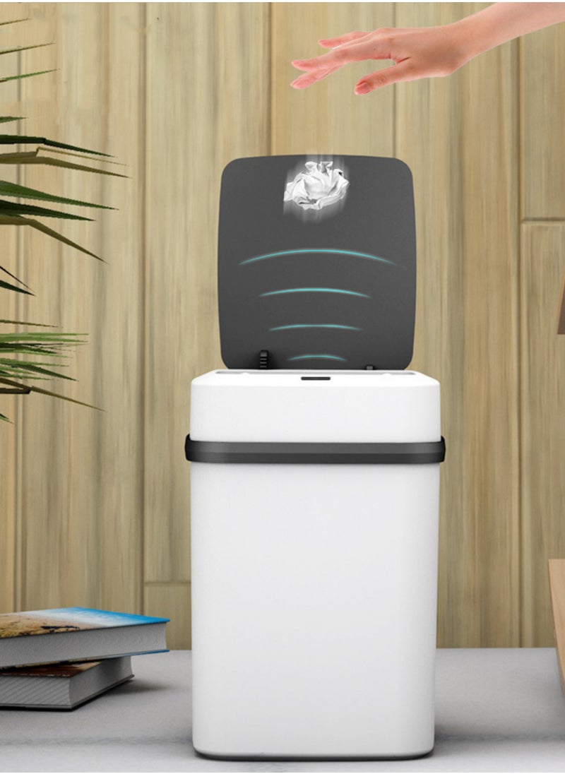 Rock Pow 9 L Automatic Touchless Smart Trash Can Motion Sensor Trash Bin Rubbish Waste Bin Kitchen Trash Can Garbage Bins  - Image 1