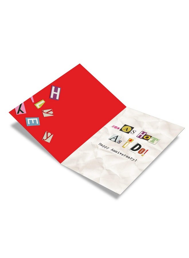 NobleWorks - Happy Anniversary Greeting Card Funny Romantic Wedding Anniversary Card For Husband Or Wife Humor Couple'S Anniversary Wedding Card Never Find Your Body C5456Ang - Image 1