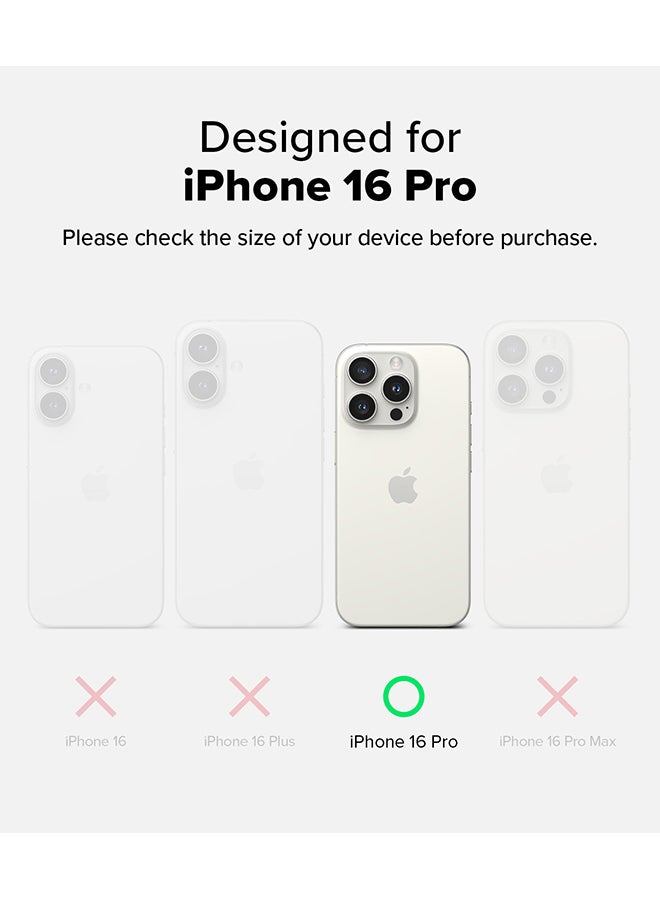 رينجك حافظة Fusion-X المغناطيسية لجهاز iPhone 16 Pro - غطاء قوي مضاد للبصمات ومتين ومضاد للصدمات - Image 2