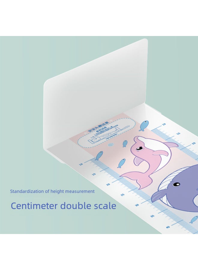 [Sticker + Storage Bag] Infant Height Measuring Pad Baby Height Measuring Device Cute Cartoon Measuring Ruler-Specifications:[Custom Special Shooting]]  - Image 4