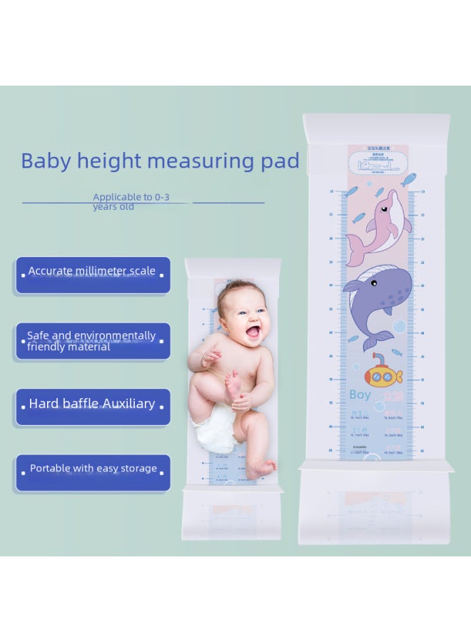 [Sticker + Storage Bag] Infant Height Measuring Pad Baby Height Measuring Device Cute Cartoon Measuring Ruler-Specifications:[Custom Special Shooting]]  - Image 2