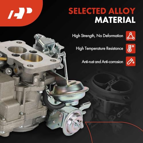 A-Premium 2 Barrel Carburetor Compatible with Toyota Corolla 1984-1987, 2E Corolla 1985-1999, Tercel/Corsa/Starlet 1984-1990, 1.3L 1.5L 1.6L 1.8L, Replace# 2110011190, 2110011191, Mechanical Choke - Image 4