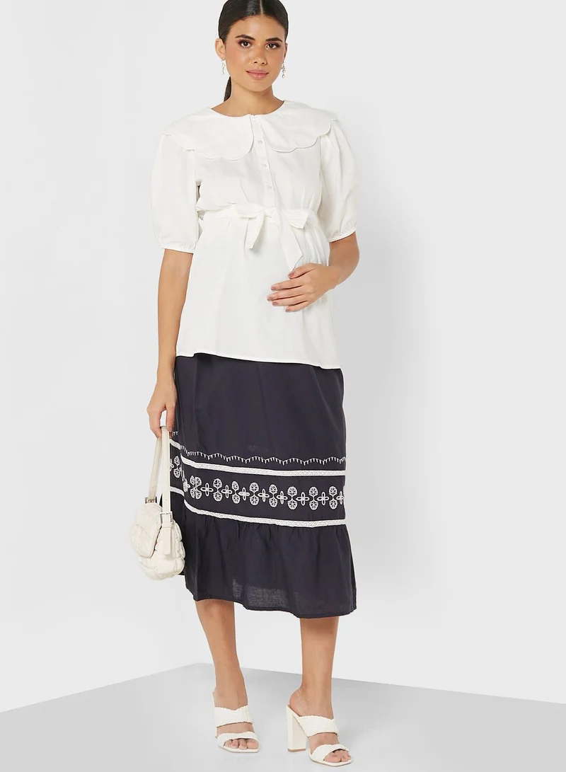 Mamalicious High Waist Skirts