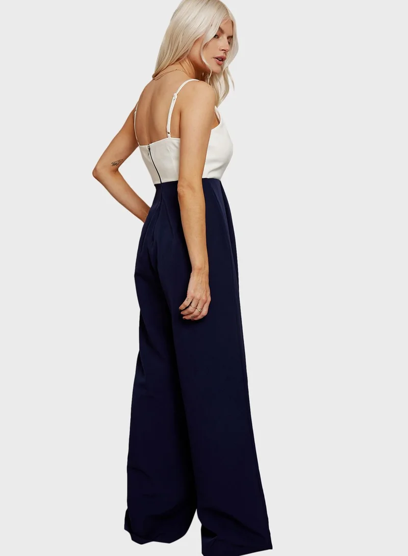 Girls On Film Wide Leg Jumpsuit