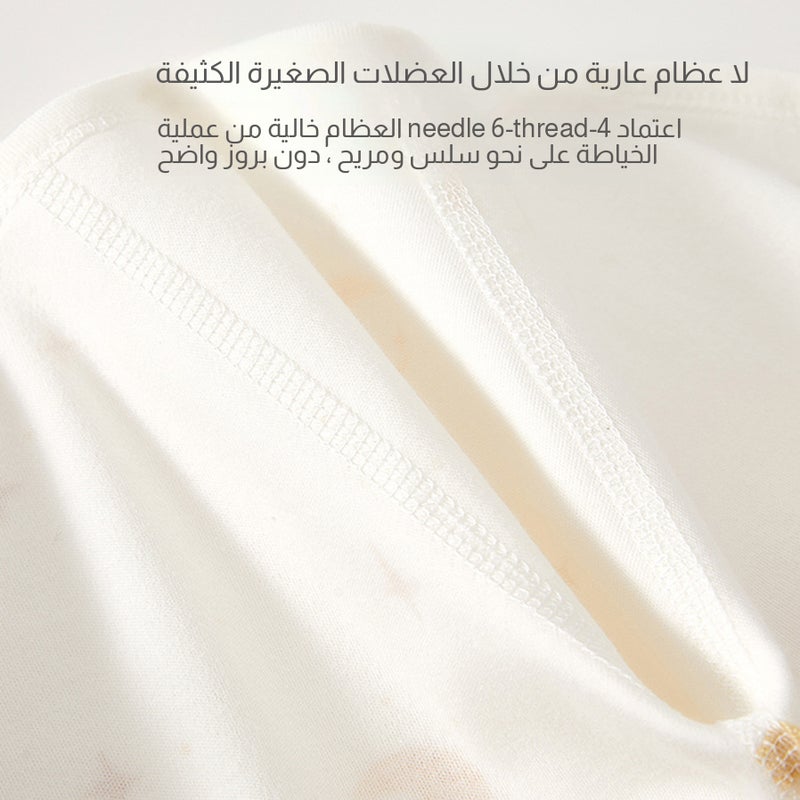 Newborn Cotton Romper Star Moon Print Long Sleeve Baby Bodysuit - Image 2