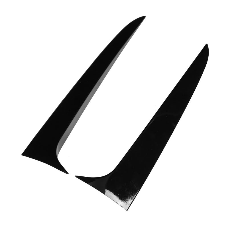 2pcs Rear Window Side Spoiler Canard Wing Glossy Black Replacement for X3 F25 2011-2017 - Image 5