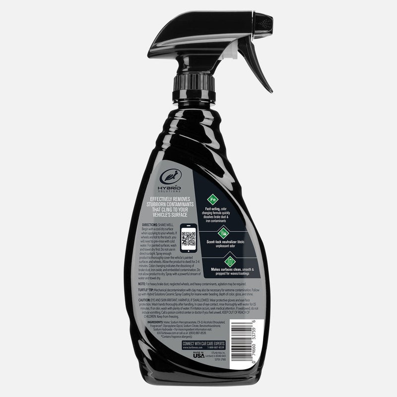 TurtleWax Rapid Decon  aron remover Tire and Rim Cleaner 680ml - Image 4