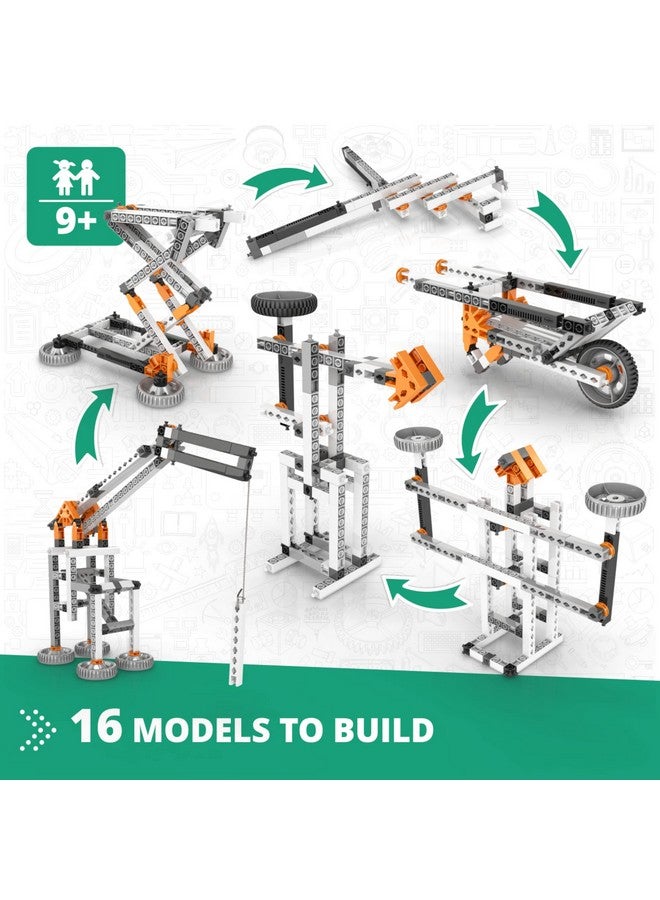 Engino Stem Toys, Construction Toys for Kids 9+, Mechanics: Levers, Linkages & Structures, Gifts for Boys & Girls (16 Model Options) - Image 2