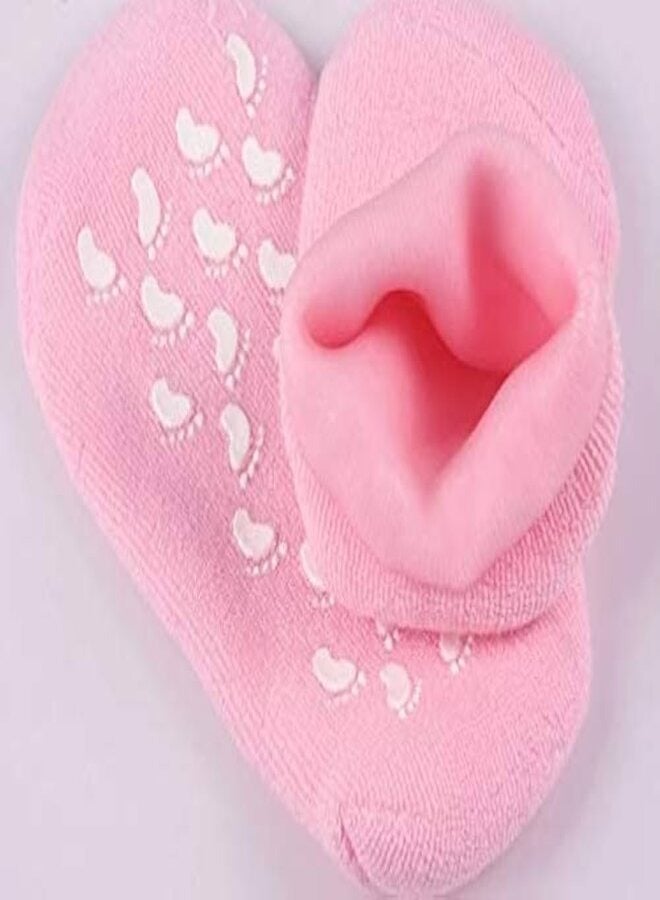 Set of Gloves and Socks made of Silicone Gel to Care Hand and Foot  4 Piece - Image 5