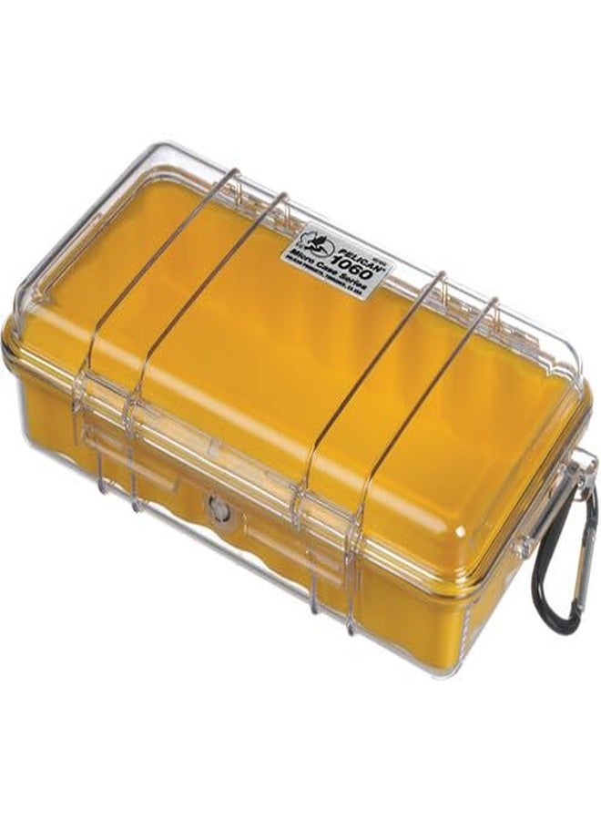 Pelican 1060 Micro Case - for iPhone, Cell Phone, GoPro, Camera, and More (Yellow/Clear) - Image 2