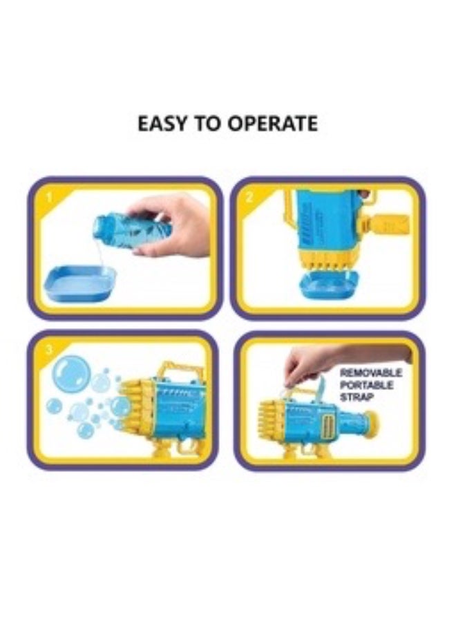 Sam Toys - Soap Bubble Gun Bazooka 45 Hole Machine - Image 4