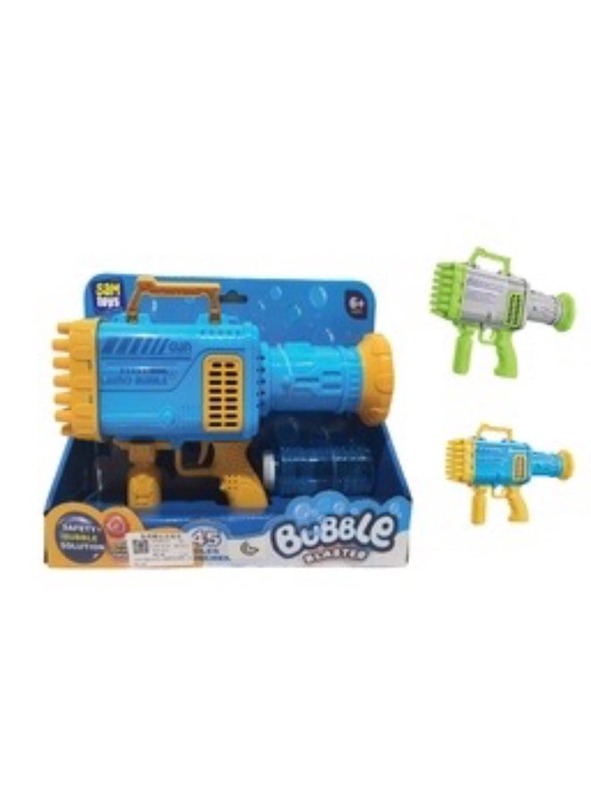 Sam Toys - Soap Bubble Gun Bazooka 45 Hole Machine - Image 1