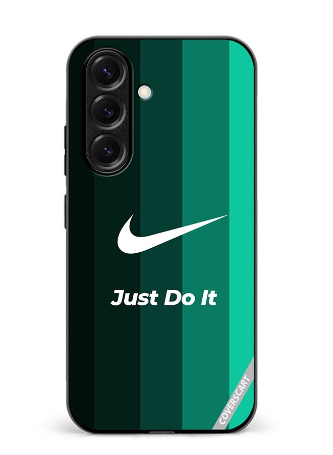 VR CREATIVE Protective Case Cover For Samsung Galaxy A56 Nike Logo Green Design Multicolour