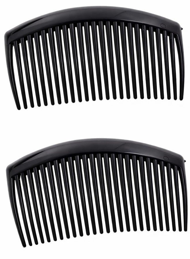 Smark Black Plastic Hair Clip Accessories for Women and Girls - Pack of 2 - Image 1