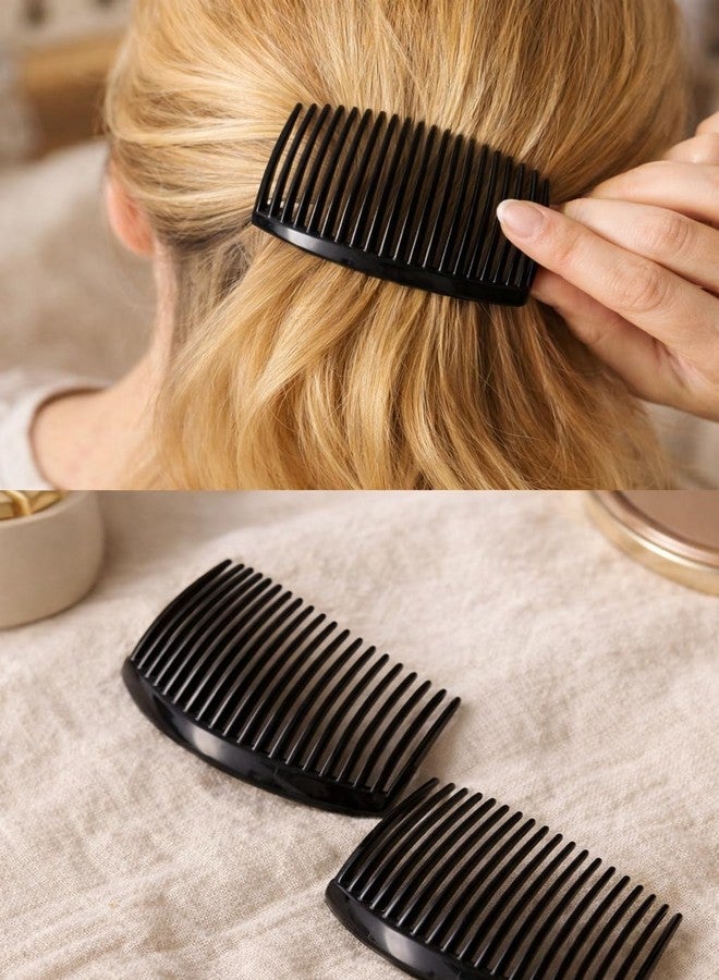 Smark Black Plastic Hair Clip Accessories for Women and Girls - Pack of 2 - Image 3