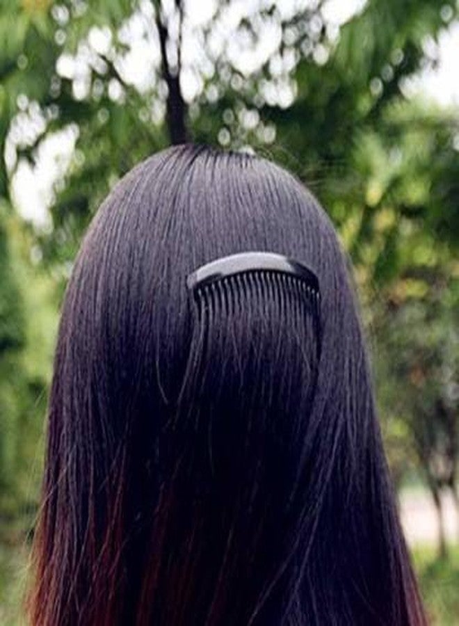 Smark Black Plastic Hair Clip Accessories for Women and Girls - Pack of 2 - Image 2